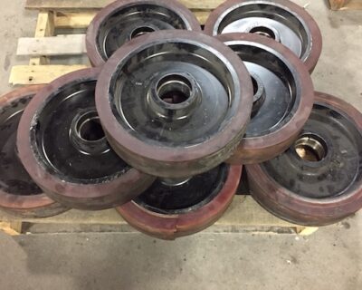 Manufacturer Saves Bucks by Recovering Urethane Wheels